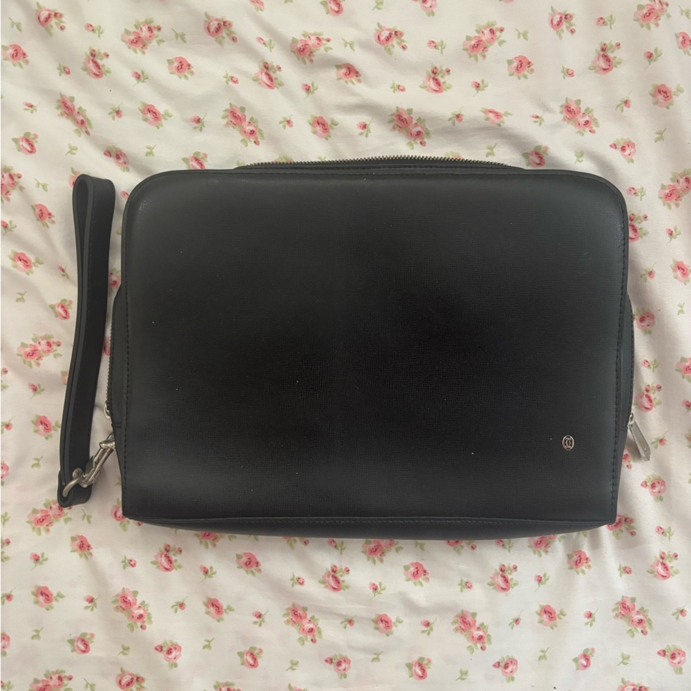 Cartier Black Laptop Bag Sleek Minimalist Design